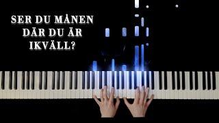 Ser du månen där du är ikväll - Thomas Stenström | Beautiful Piano Cover