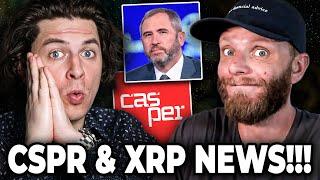 CSPR: Earn When Shopping, XRP Updates, Ripple CEO Talks Crypto As A 'Presidential Topic!'