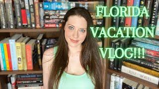 FLORIDA VACATION VLOG [used book shopping, Kennedy Space center, spa, and boating]!!!