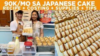 Service Crew Noon, Nag Japanese Cake Stall 90K KITA! (RECIPE COSTING SUPPPLIES COMPLETE!)