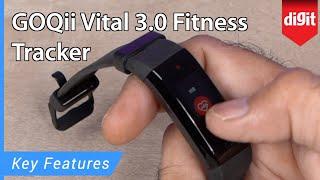 GOQii Vital 3.0 Fitness Tracker Key Features