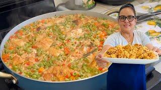 ARROZ CON POLLO una misma cacerola  Preparalo así cuando necesites ahorrar tiempo| ONE POT CHICKEN