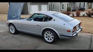 A quick "Walk Around" my restored 1971 Datsun 240Z - It is Nearly Done!