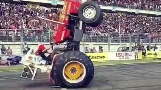 Punjabi tractor stunt