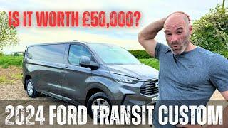 Collecting my 2024 Ford Transit Custom Van. Is it worth the £50,000 price tag, after a 7 month wait?