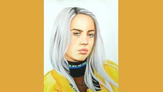 BILLIE EILISH TIME LAPSE PORTRAIT | NICOLELE HERNANDEZ | PHILIPPINES