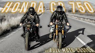 Honda CB 750 by Bull Moto custom – riding