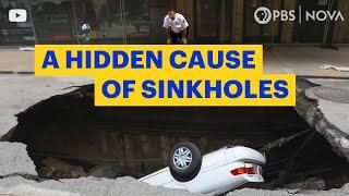 A Hidden Cause of Sinkholes Is Lurking Underground | NOVA | PBS