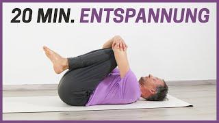 20 Minuten Yoga nur im Liegen | total entspannt