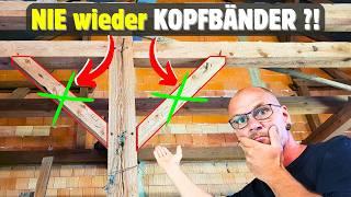 Carport OHNE KOPFBÄNDER selber bauen !?