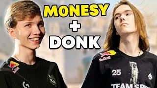 M0NESY & DONK ON THE SAME TEAM!! - SHOWMATCH - Team Evelone vs Team OverDrive | MAP 1 | CS2