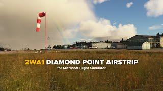 Orbx - 2WA1 Diamond Point Airstrip for MSFS