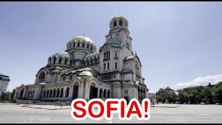 Sofia Bulgaria Walking Tour 4K