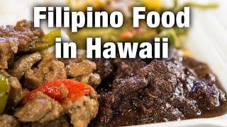 Filipino Food at Naty’s Kitchen in Honolulu, Hawaii