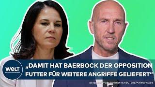 ASYLUM SUMMIT: Baerbock shocks with statement! Talks between CDU and traffic light coalition failed!