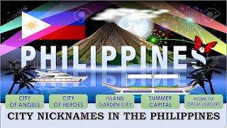 CITY NICKNAMES IN THE PHILIPPINES | STATSPH VIDEOS