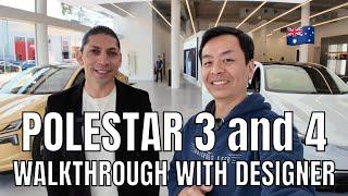 Polestar 3 and Polestar 4 Walkthrough with Designer Nahum Escobedo