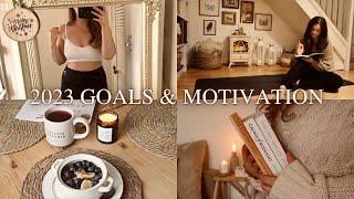 2023 Goals  failure, healthy habits, weight loss, book recs, english countryside slow living vlog