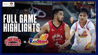 GINEBRA vs RAIN OR SHINE | FULL GAME HIGHLIGHTS | PBA SEASON 49 GOVERNORS’ CUP | SEPTEMBER 13, 2024