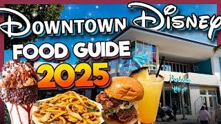 Downtown Disney Food Guide 2025 INCLUDING Disneyland Hotels