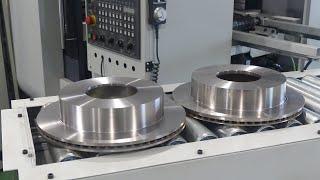 Brake disc vertical lathe: high-efficiency processing, improving production efficiency