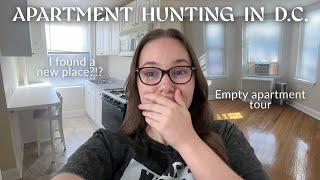 Finding my *DREAM APARTMENT* | Moving in Washington, DC Pt. 1 + Empty Apartment Tour!