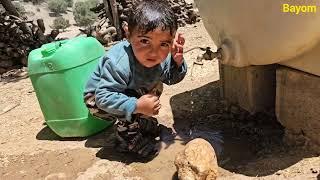 Agha Qurban and Jahanbakhsh's meeting, a father-son fight, Kahyar and Hakan crying out of fear.