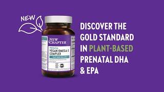 Prenatal Vegan Omega-3 Complex | Plant-Based Omega | New Chapter Vitamins & Supplements