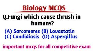 Biology KMU CAT mcqs / entry test mcqs / biology mcqs for entry test  /  biology mcqs / test mcqs