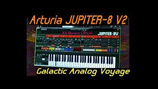 Arturia Jupiter-8 V2 Galactic Analog Voyage Virtual Roland Synthesizer Rik Marston