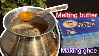 Make Ghee Easily | Butter to Ghee | Melting Butter Guide at Home