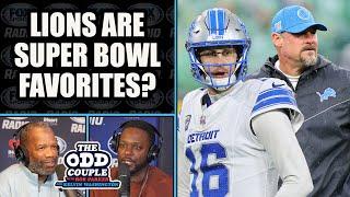 Are Lions Worthy of Being Favorites to go to the Super Bowl? | THE ODD COUPLE