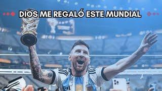 Messi habla de Dios, "Todo se lo debo a Dios" 