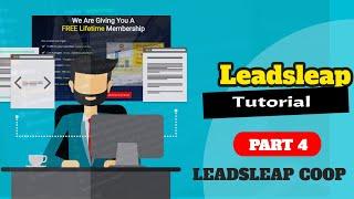 Leadsleap Tutorial For Beginners: Leadsleap Traffic Coop