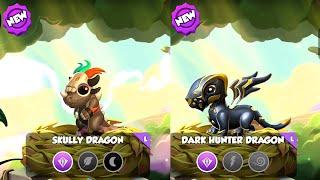 Hatched Legendary Dark Hunter and Skully dragons | 200 Laterna Dragon Piece | DML