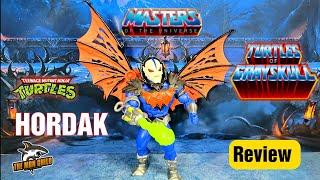 MOTU Origins Turtles of Grayskull HORDAK Figure Review with Parts swapping!