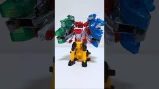 獣が4体合体するロボットすご！ #ユナイトビースト