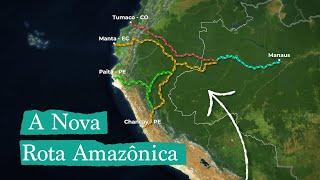 O Plano do Brasil, Peru e Colômbia para conectar a Amazonia