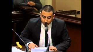 AB 814: Adrian Sanchez testifies in committee