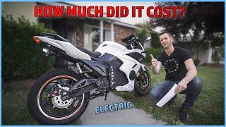 How MUCH Did the Build COST? | Chinese Electric Sportbike