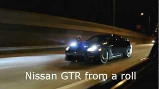 2012 Nissan Skyline GTR R35 vs 700hp 7m Toyota Supra MK3 (HD)