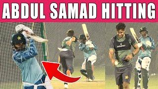 Abdul Samad the power hitter practice for NZ tour