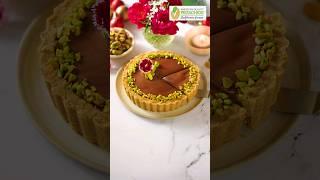 Pistachio Tart... rich, deep and delicious #shorts #recipe #pistachio