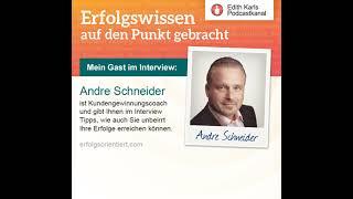 017 - Kundengewinnungscoach Andre Schneider im Interview