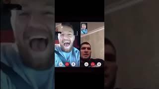 When Conor McGregor And Khabib Nurmagomedov Called On FaceTime 