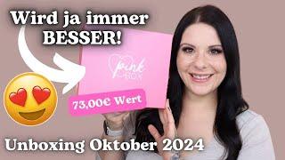 Wird immer BESSER  Pinkbox Oktober 2024 Inhalt