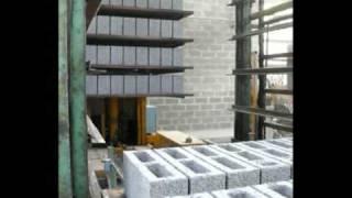 Fully automatic concrete block manufacturing plant - Belgium