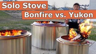 Solo Stove Bonfire vs  Yukon | Is Bigger Better?