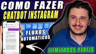 Como Fazer ChatBot Instagram? | Automação de Resposta Automática | Comentário, Direct, Lives, Story