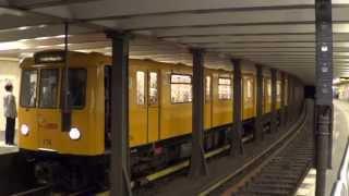 U-Bahn Berlin - U-Bahnhof Theodor-Heuss-Platz U2 [HD 1080p]